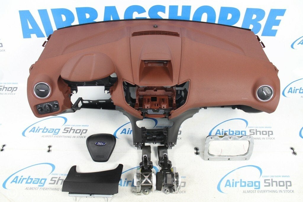 Airbag set - Dashboard bruin Ford Fiesta MK7 (2008-heden)