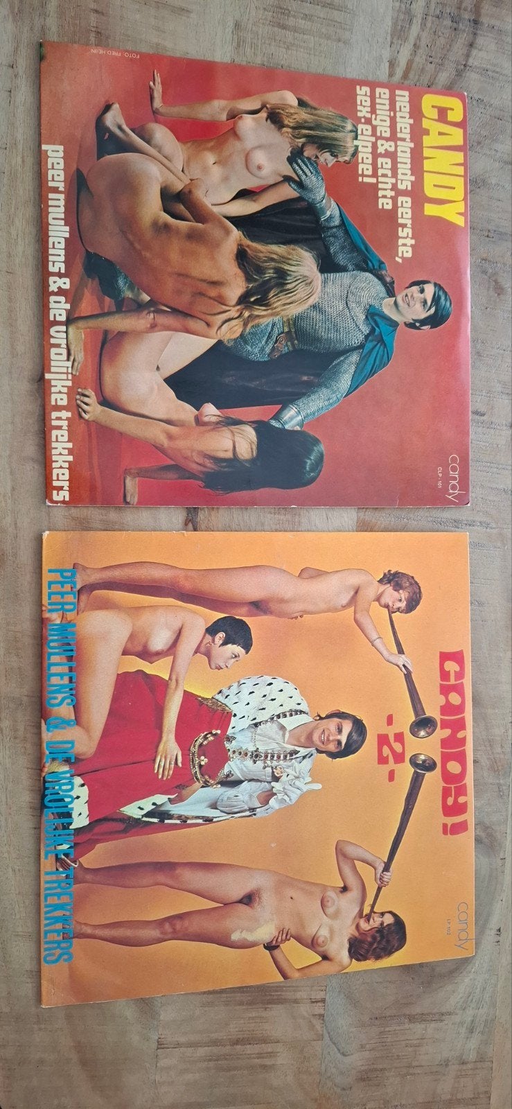 Candy 1 & 2, lp van Peer Mullens, Ophalen of Verzenden, Zo goed als nieuw, 12 inch, Levenslied of Smartlap