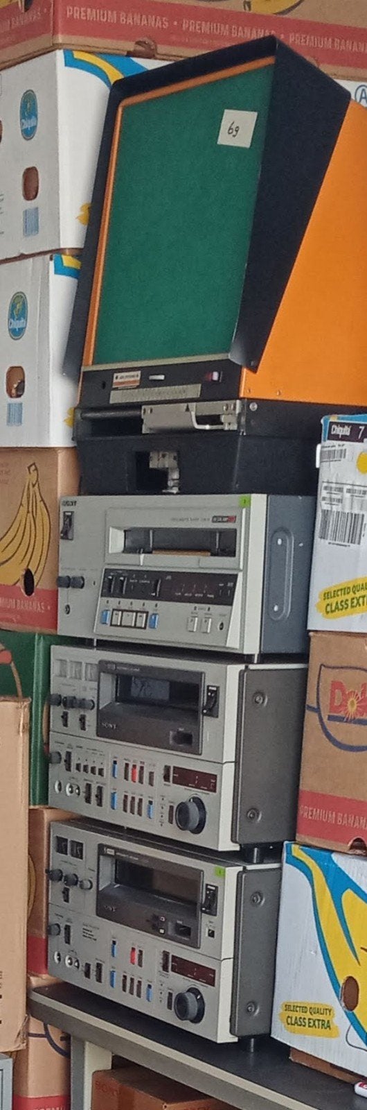 U-matic en oude videorecorders, statieven, camara ed., Ophalen, Video