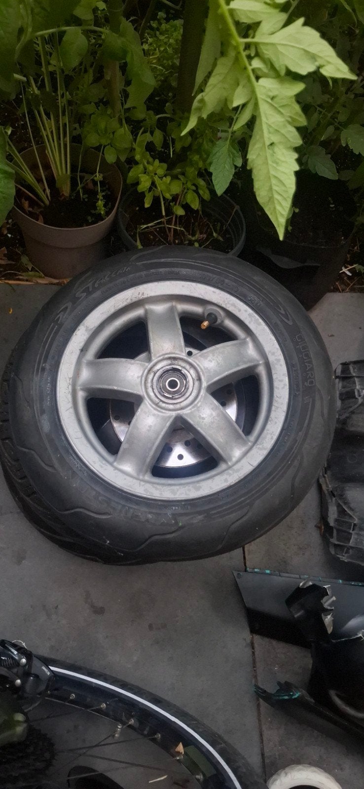 Zip voor velg en band, Ophalen of Verzenden