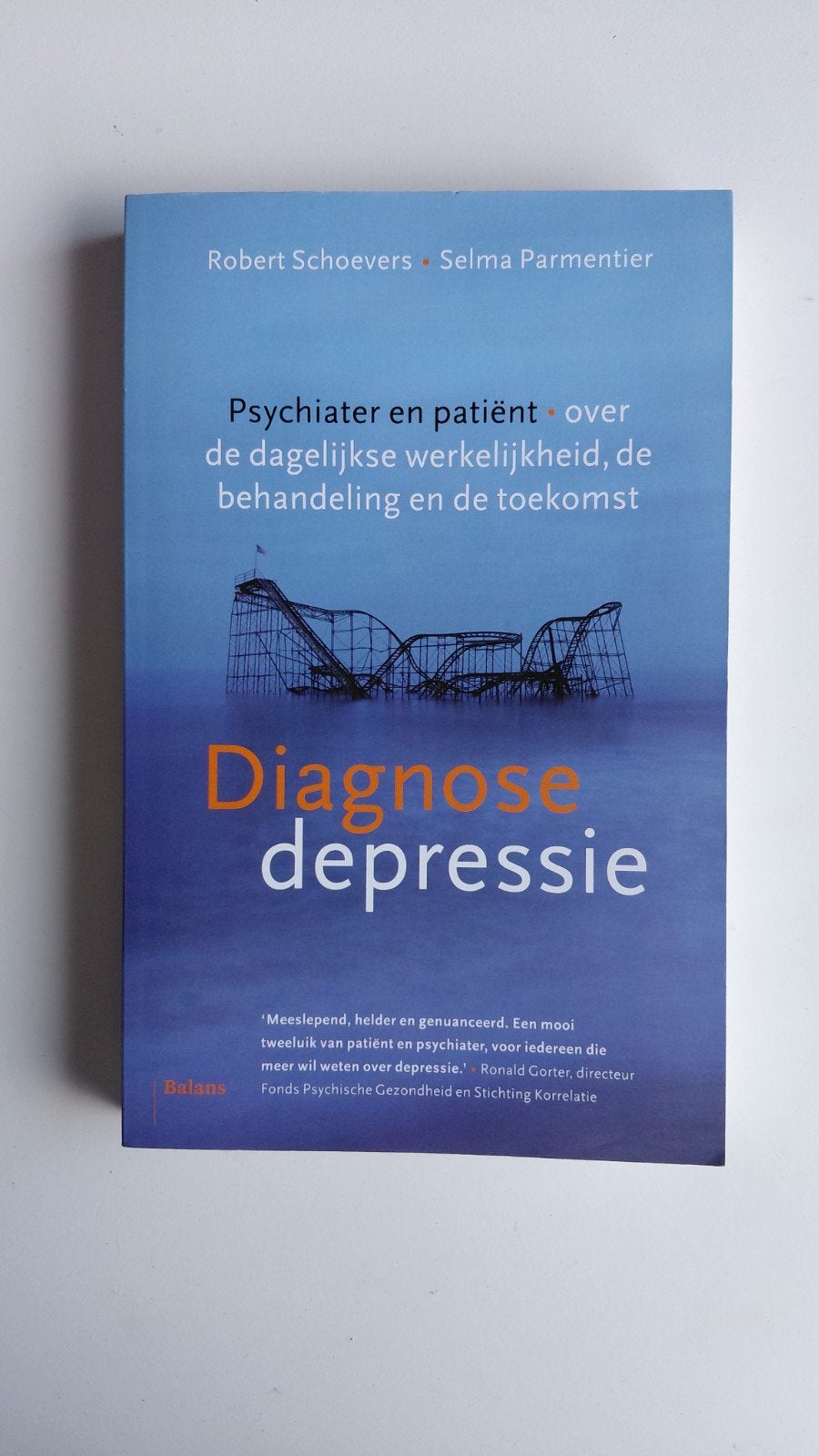 Selma Parmentier - Diagnose depressie, Boeken, Ophalen of Verzenden, Zo goed als nieuw, Nederland, Selma Parmentier; Robert Schoevers