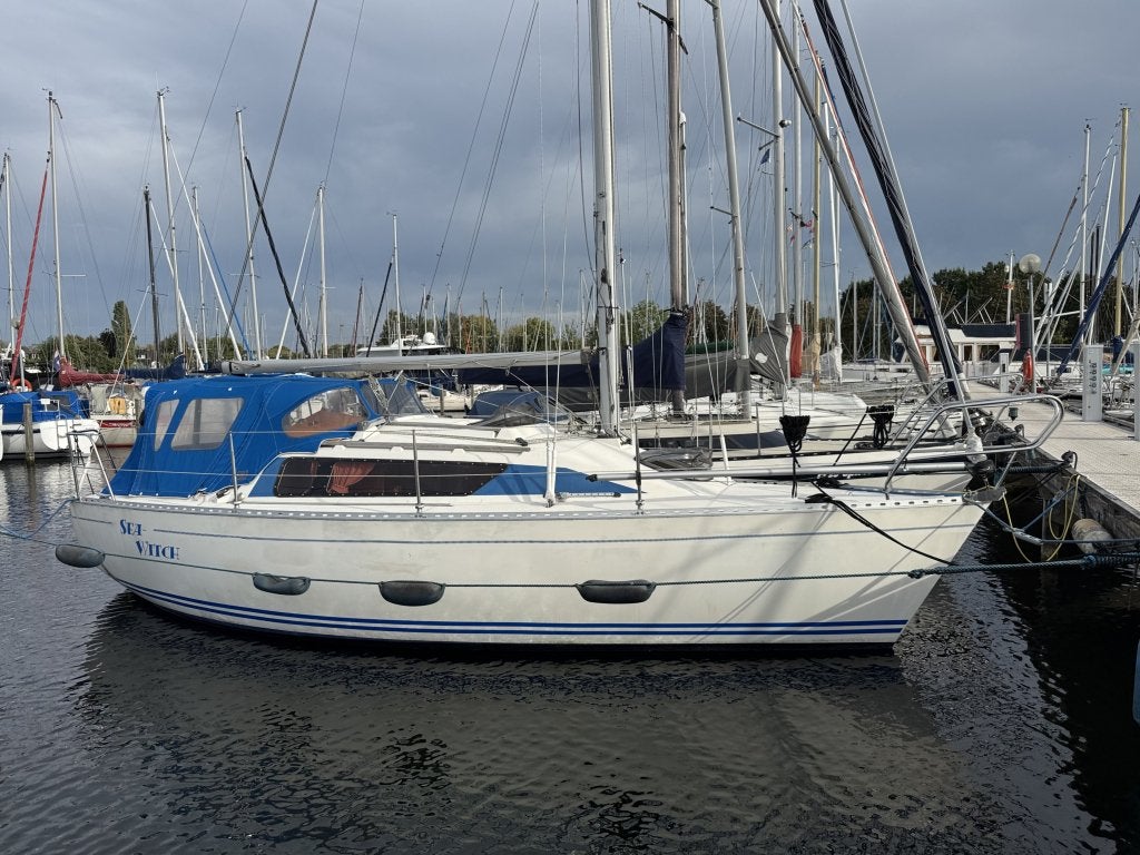 Gib Sea 282 zeilboot korte kiel, Yanmar 18 pk, 2 slaaphutten, Watersport en Boten, 3 m, Overige merken, Gebruikt, Binnenboordmotor