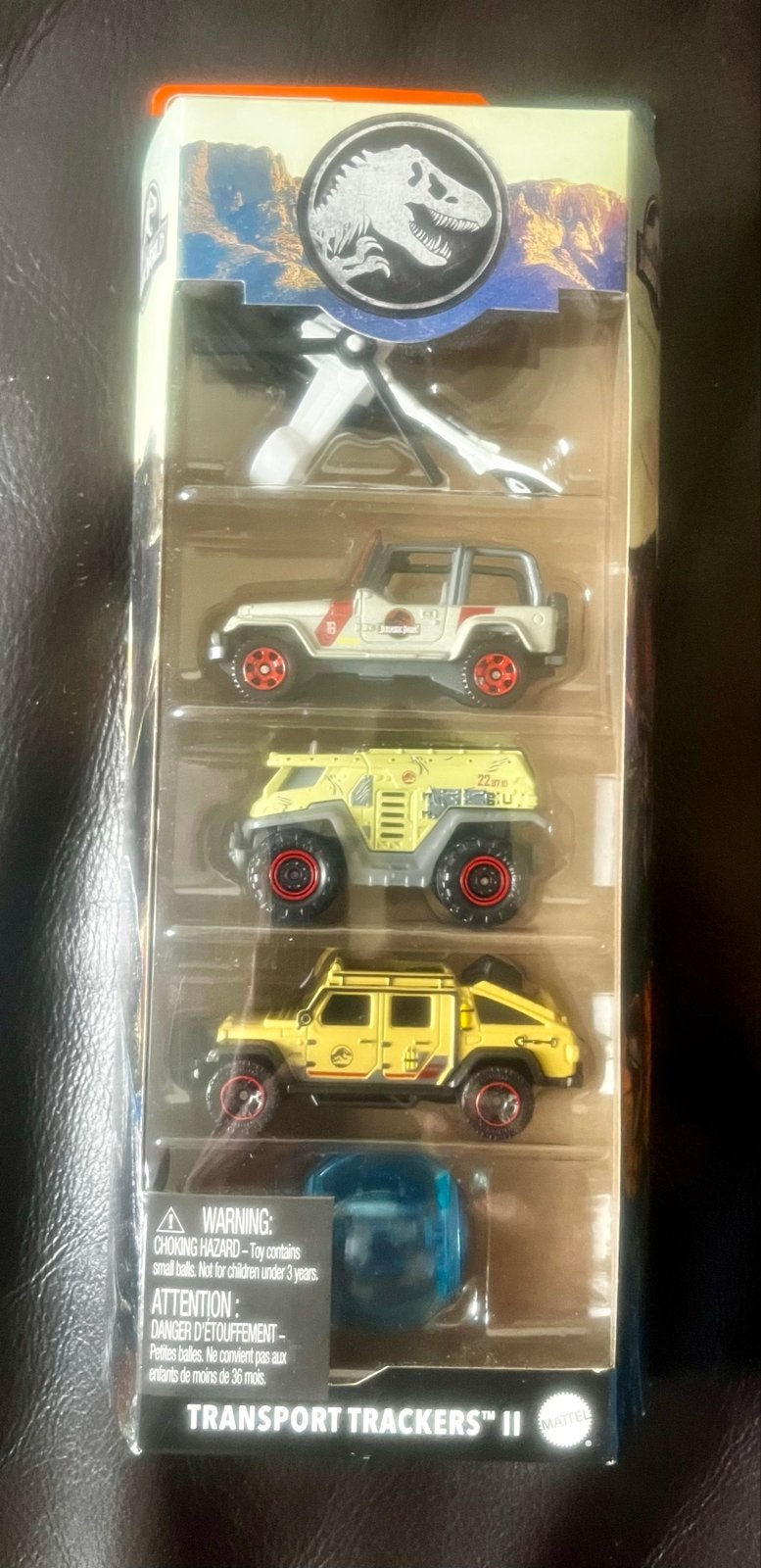 Matchbox Jurassic World Transport Trackers II 5-pack, Ophalen of Verzenden, Nieuw