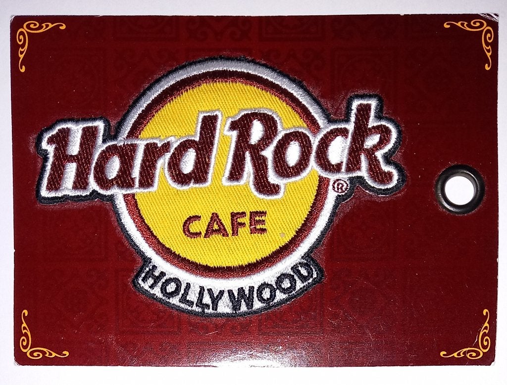 Hard Rock café Hollywood Patch, Verzamelen, Ophalen of Verzenden, Nieuw, Overige typen