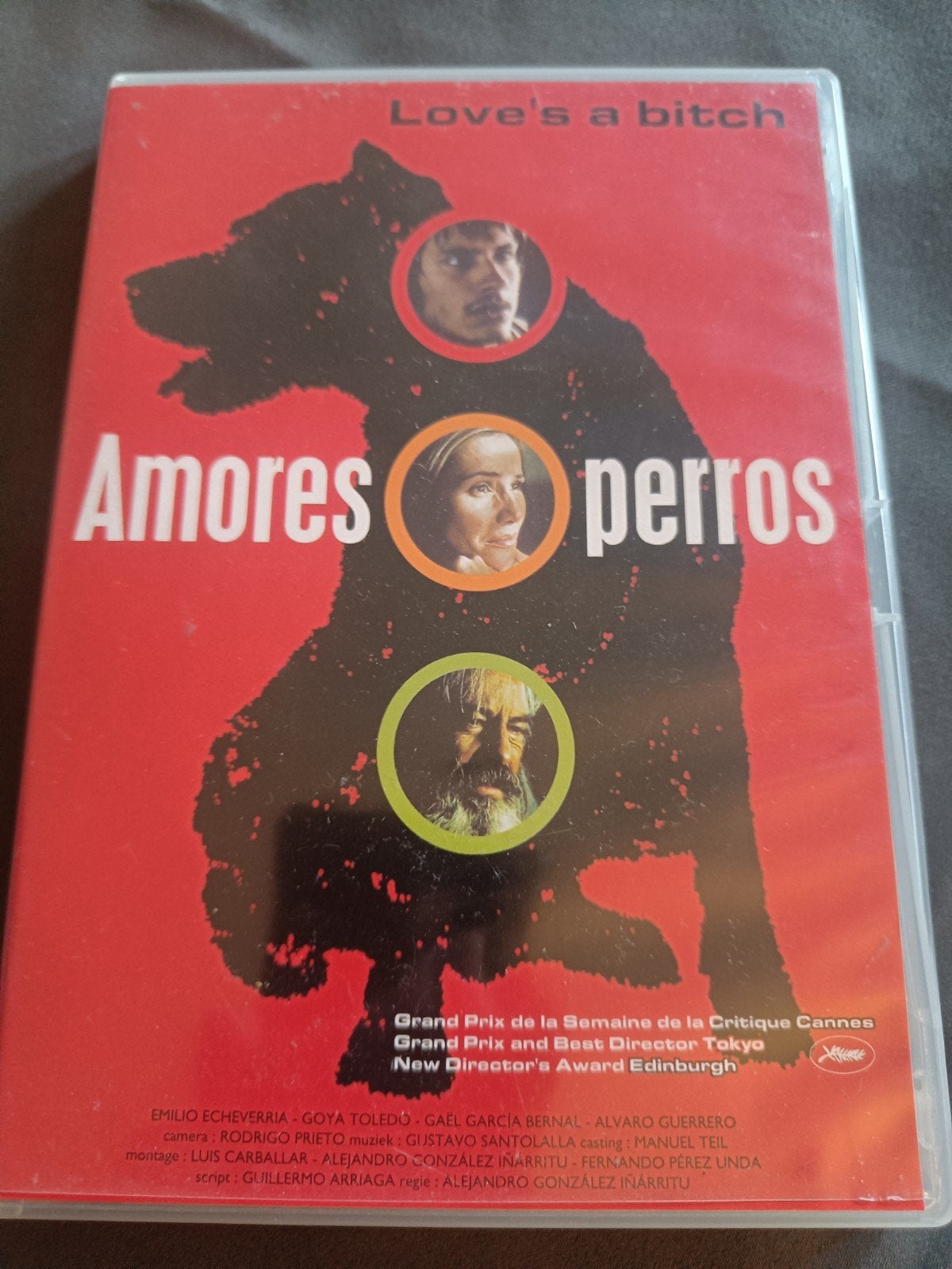 Amores Perros DVD - Spaanse dramafilm, Gebruikt, Vanaf 16 jaar, Nederlands, Spaans