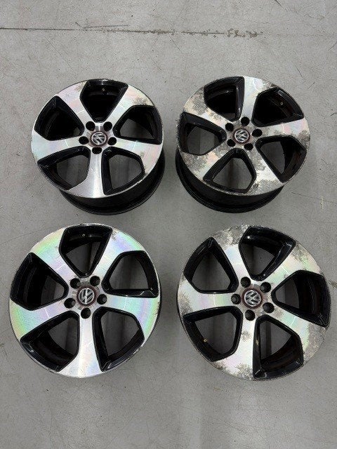 Orginele VW AUSTIN VELGEN voor doe het zelf o.a.poedercoaten, Auto-onderdelen, Banden en Velgen, Ophalen, 18 inch, Velg(en), Zomerbanden