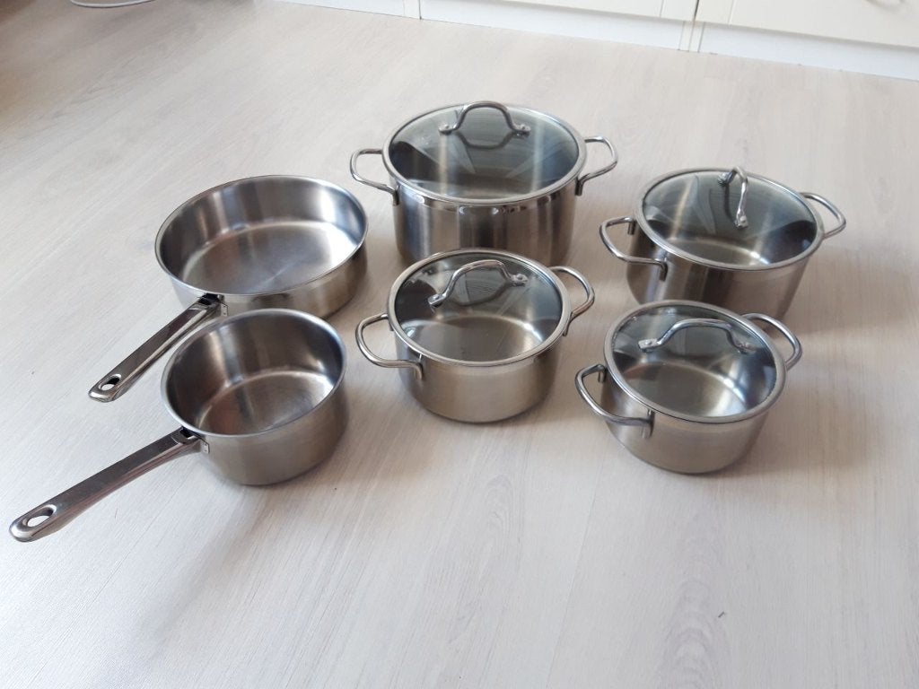 BK pannenset 6 delig, Ophalen, Gebruikt, BK, Pannenset