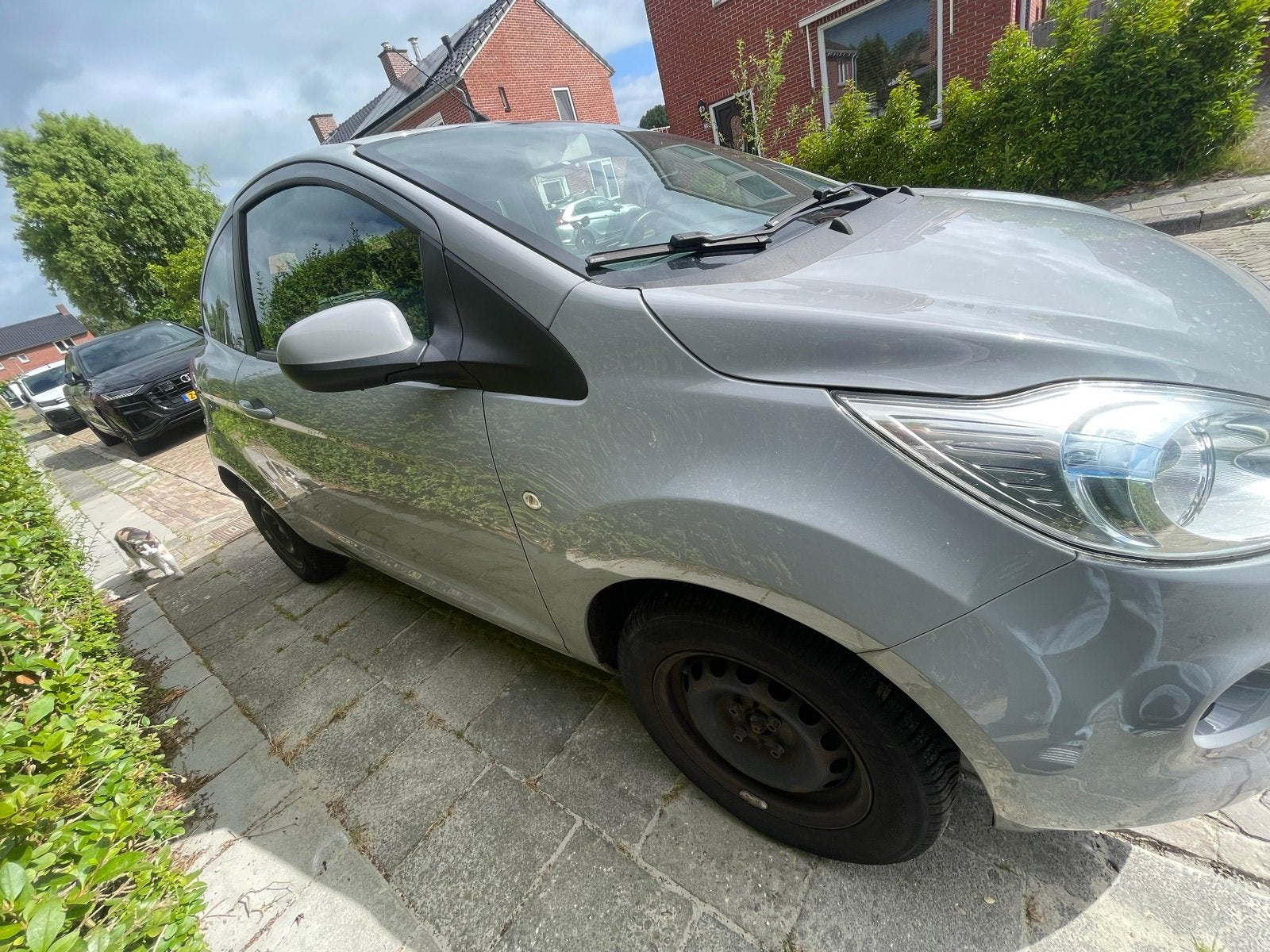Ford Ka 1.2 69pk 2015 Grijs, Voorwielaandrijving, 1242 cc, 4 cilinders, 4 stoelen