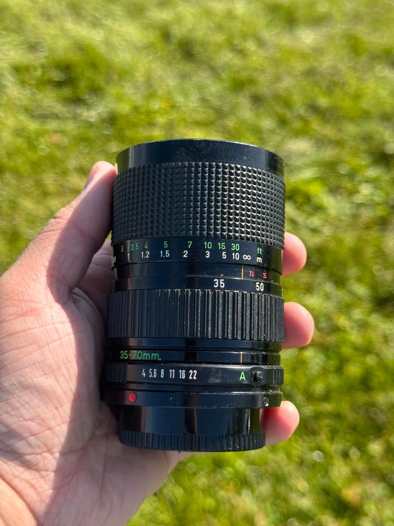 Canon FD 35-70mm f/4-5.6 Zoom Lens, Ophalen of Verzenden, Zo goed als nieuw, Standaardlens, Zoom