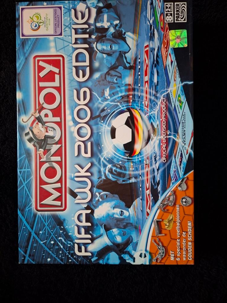 Monopoly fifa 2006 wk editie
Als nieuw!
Helemaal compleet!, Hobby en Vrije tijd, Gezelschapsspellen | Bordspellen, Ophalen of Verzenden