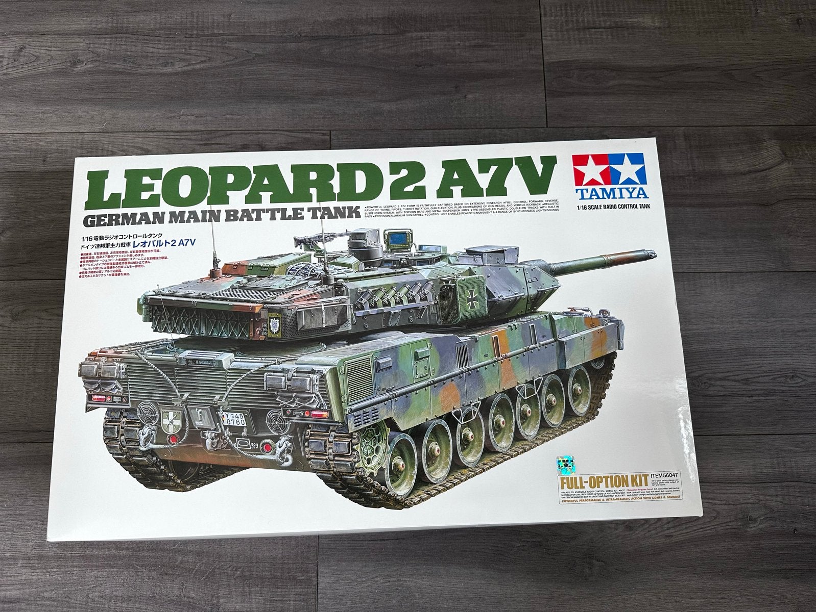Tamiya Leopard 2A7V RC Tank - Volledig Functioneel, Gebruikt, Tank, Groter dan 1:32, Ophalen of Verzenden