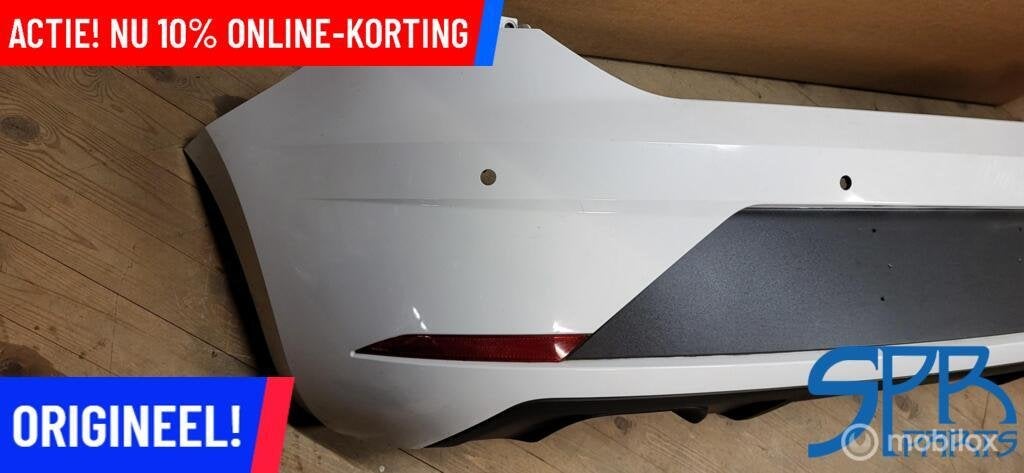 ACHTERBUMPER SEAT LEON 5F FR FACELIFT 2017-2020 Ls9R 4x PDC, Auto-onderdelen, Verlichting, Gebruikt, Ophalen of Verzenden, Seat