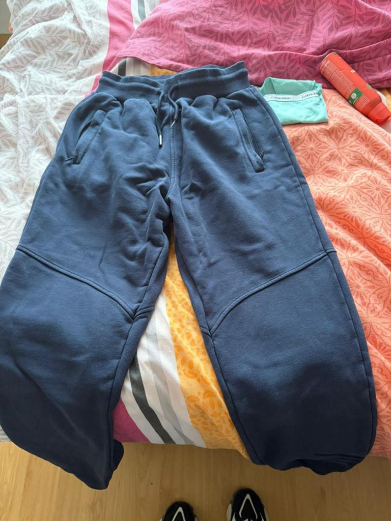 Joggingbroek Malelions, Kleding | Dames, Broeken en Pantalons, Maat 38/40 (M), Blauw, Ophalen of Verzenden, Zo goed als nieuw