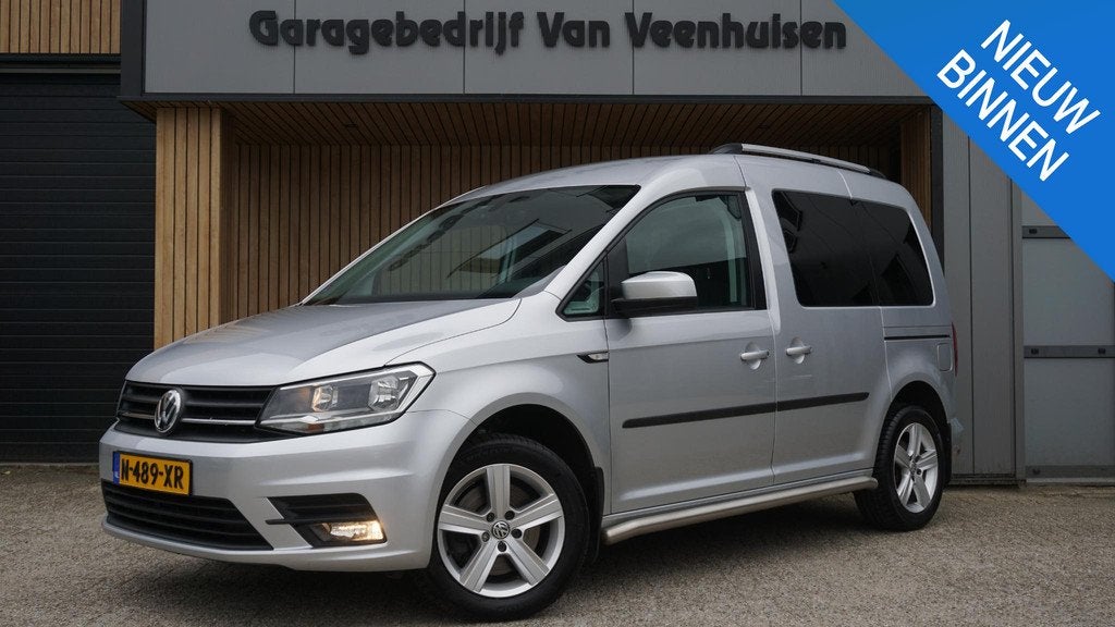 Volkswagen Caddy 1.4 TSI 125PK 5-Zits Edition Navi Cruise Co, Auto's, Volkswagen, Voorwielaandrijving, Gebruikt, 4 cilinders, 700 kg