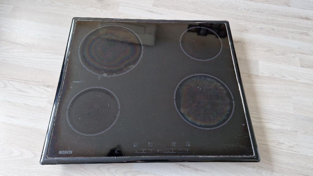 Keramische kookplaat Bosch NKT616CEU, Ophalen, Gebruikt, Keramisch, 4 kookzones