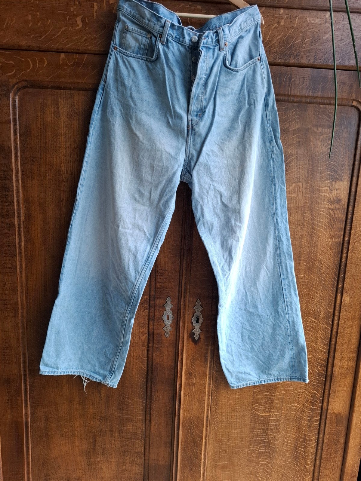 Weekday Baggy Jeans - Lichtblauw - W34 L34, Blauw, Ophalen of Verzenden, Weekday, W33 - W34 (confectie 48/50)