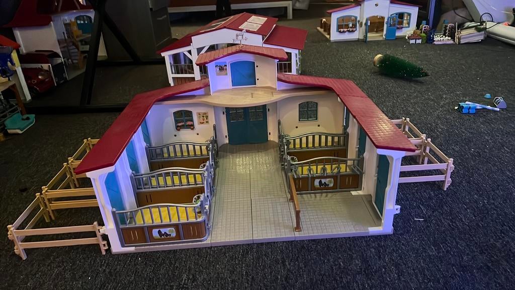 Schleich horse club manege, Ophalen of Verzenden, Zo goed als nieuw