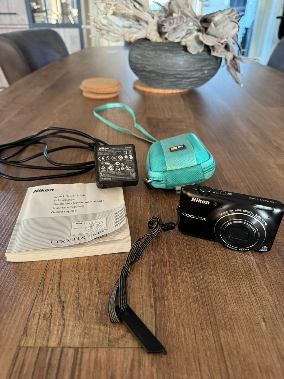 Nikon Coolpix S6400, Ophalen, Zo goed als nieuw, Nikon, Ingebouwde flitser