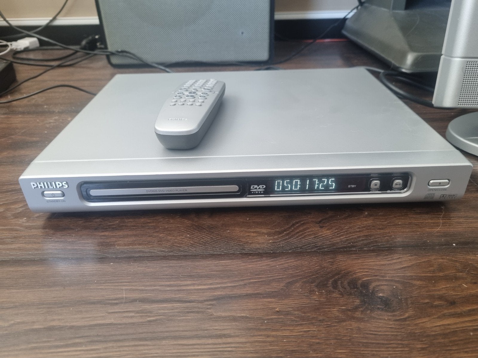 Philips DVD625 DVD Video Player met afstandsbediening, Audio, Tv en Foto, Dvd-spelers, Ophalen of Verzenden, Zo goed als nieuw