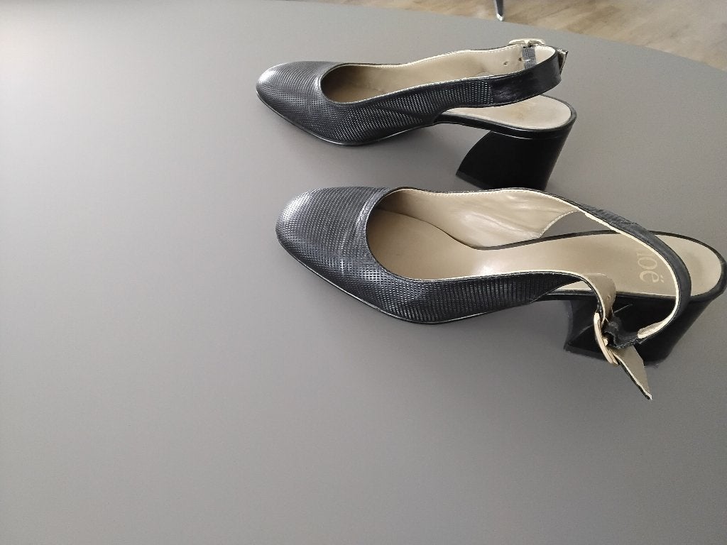 Slingbacks, Sandalen, Zwart, Noe, Ophalen of Verzenden