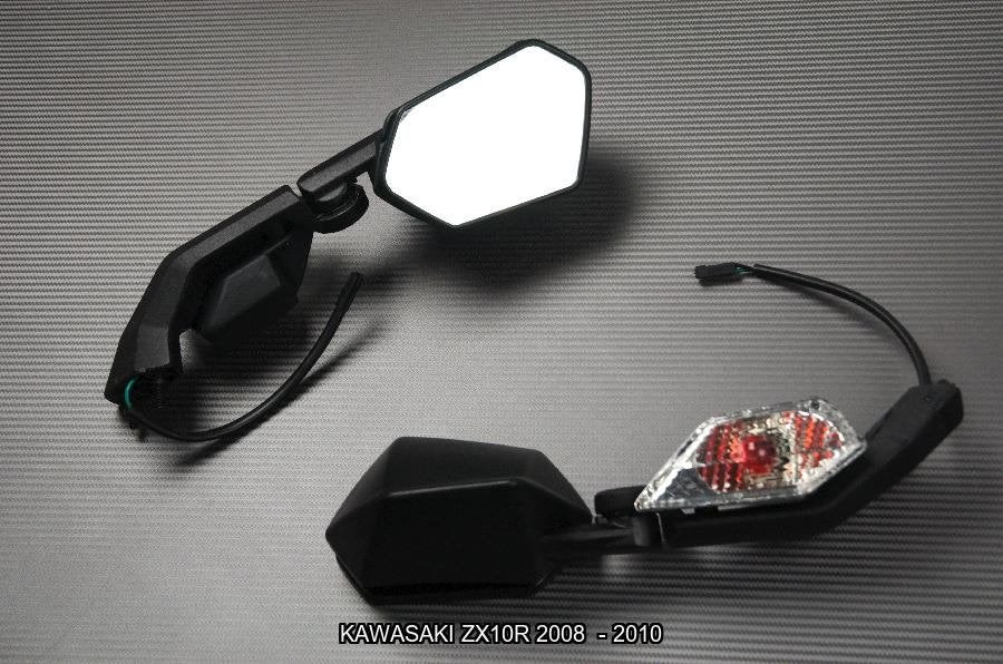 Set spiegels type origineel voor KAWASAKI ZX10R 2008 2010