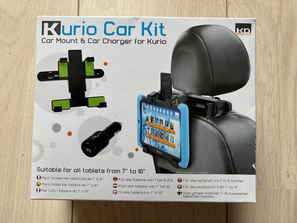 Kurio Car Kit: Autohouder voor Tablets (7-10 inch), Ophalen of Verzenden, Zo goed als nieuw