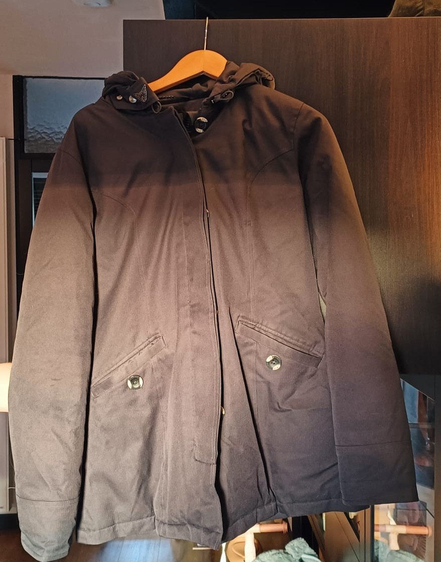 3 Dames Herfst/Winterjassen: Airforce & Only (XL/L), Ophalen, Maat 42/44 (L), Zo goed als nieuw, Grijs