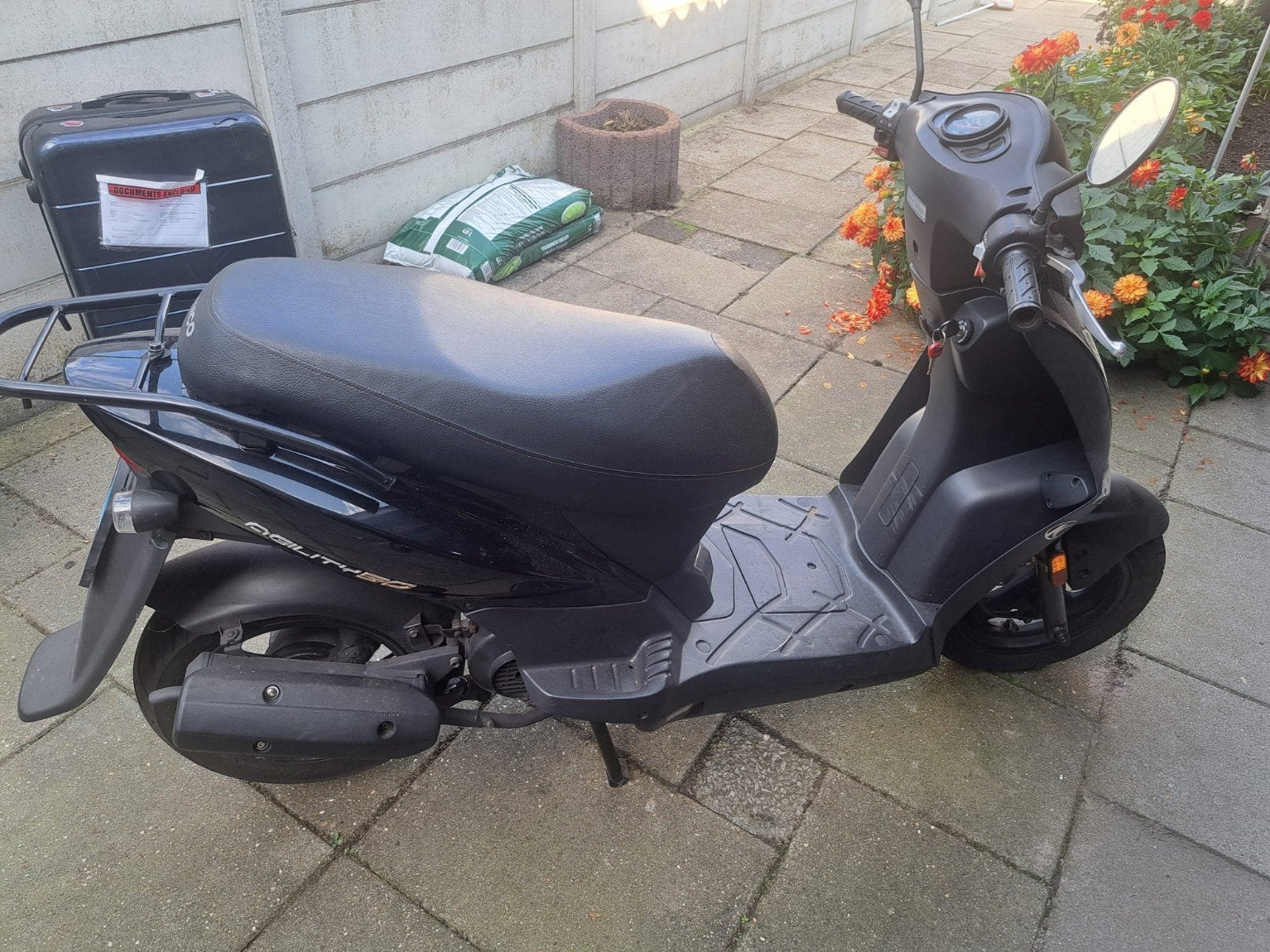 te koop! kymco agility 50, Fietsen en Brommers, Ophalen, Gebruikt, Maximaal 25 km/u, Agility