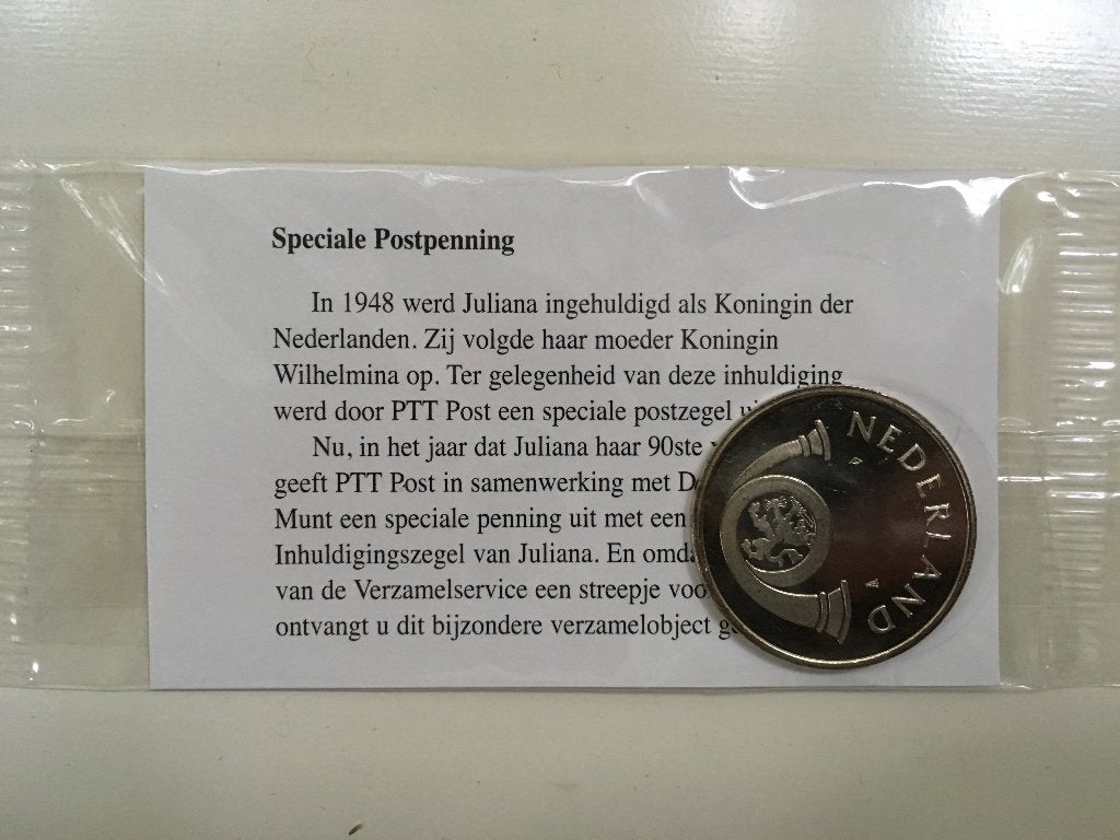 A189 Speciale postpenning Juliana 1999 PTT Post, Ophalen of Verzenden, Overige materialen, Nederland