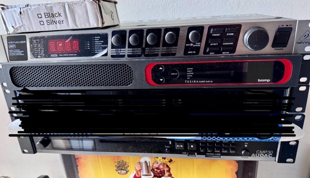Div audio, Behringer Virtualizer , Biamp Tesira , Audac CD, Ophalen of Verzenden, Gebruikt, Audio