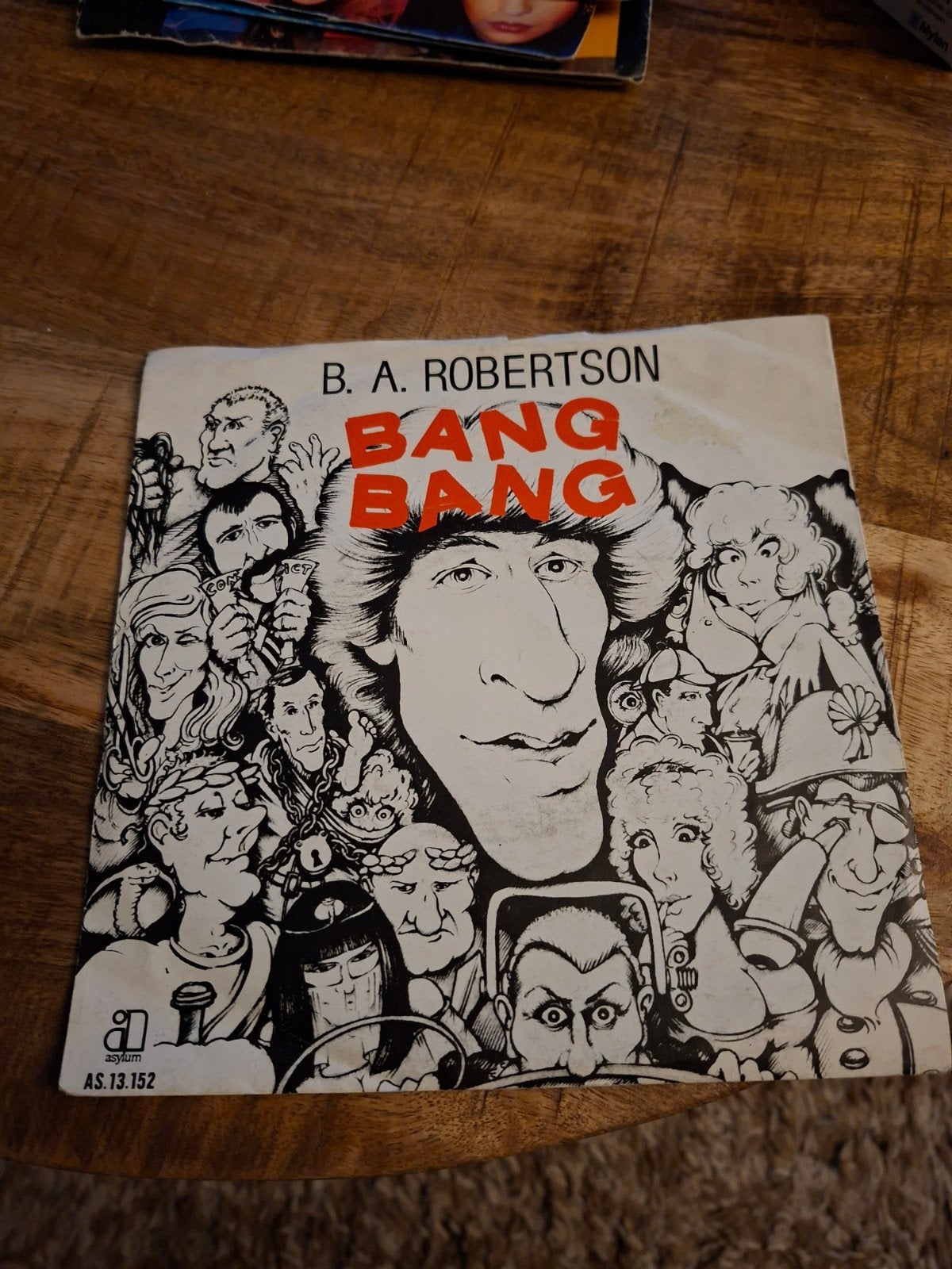 b.a. robertson  / bang bang, Ophalen of Verzenden, Zo goed als nieuw