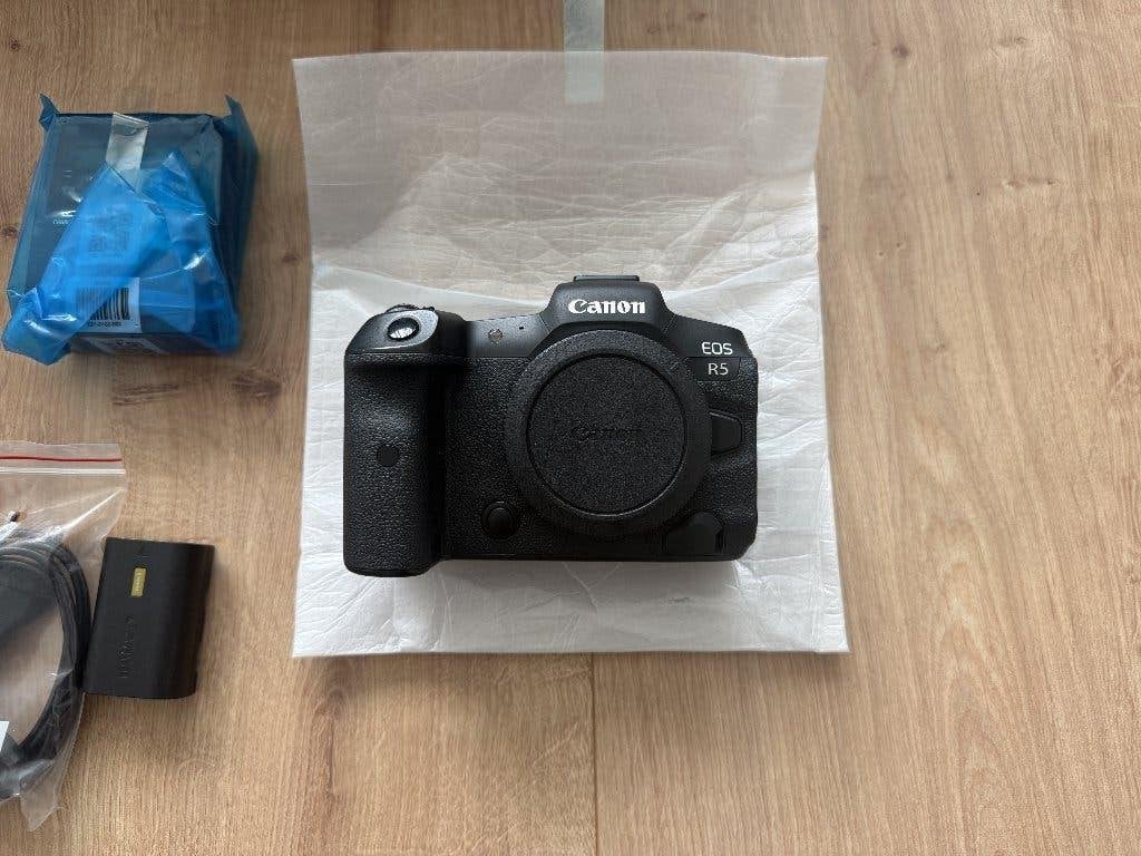 Canon R5 Body Nieuwe Sluiter!, Ophalen, Canon, Refurbished, 45 megapixels