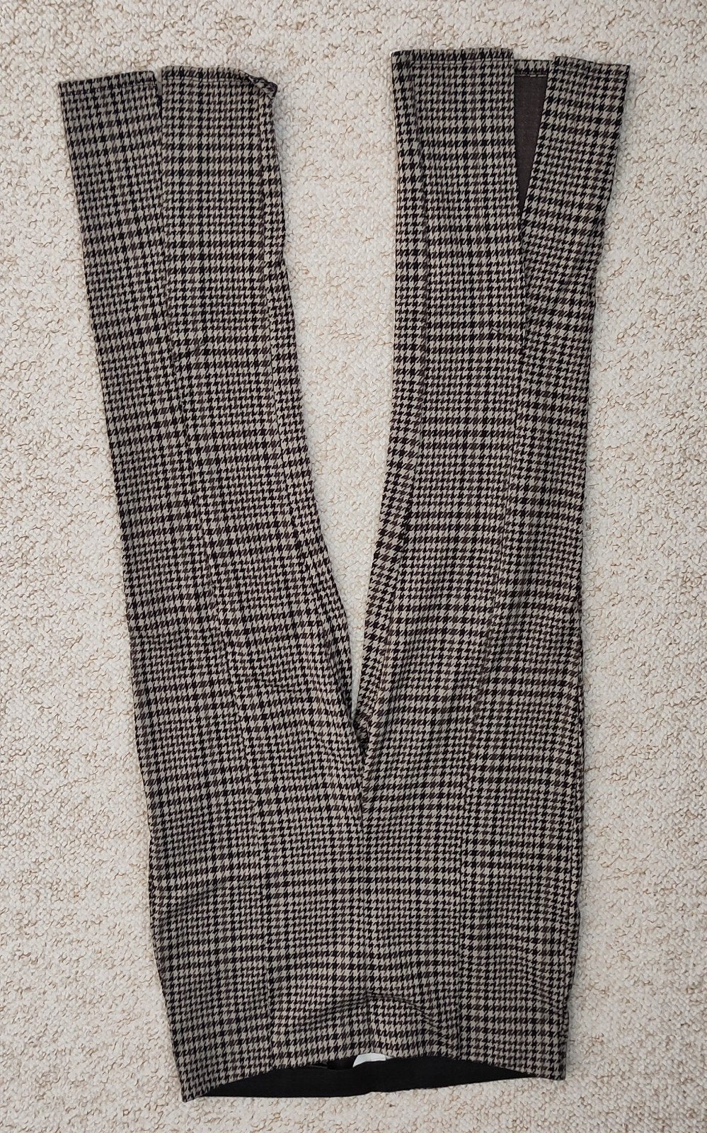 H&M pantalon. Met splitjes aan de benen, Ophalen of Verzenden, Zo goed als nieuw, Zwart, Lang