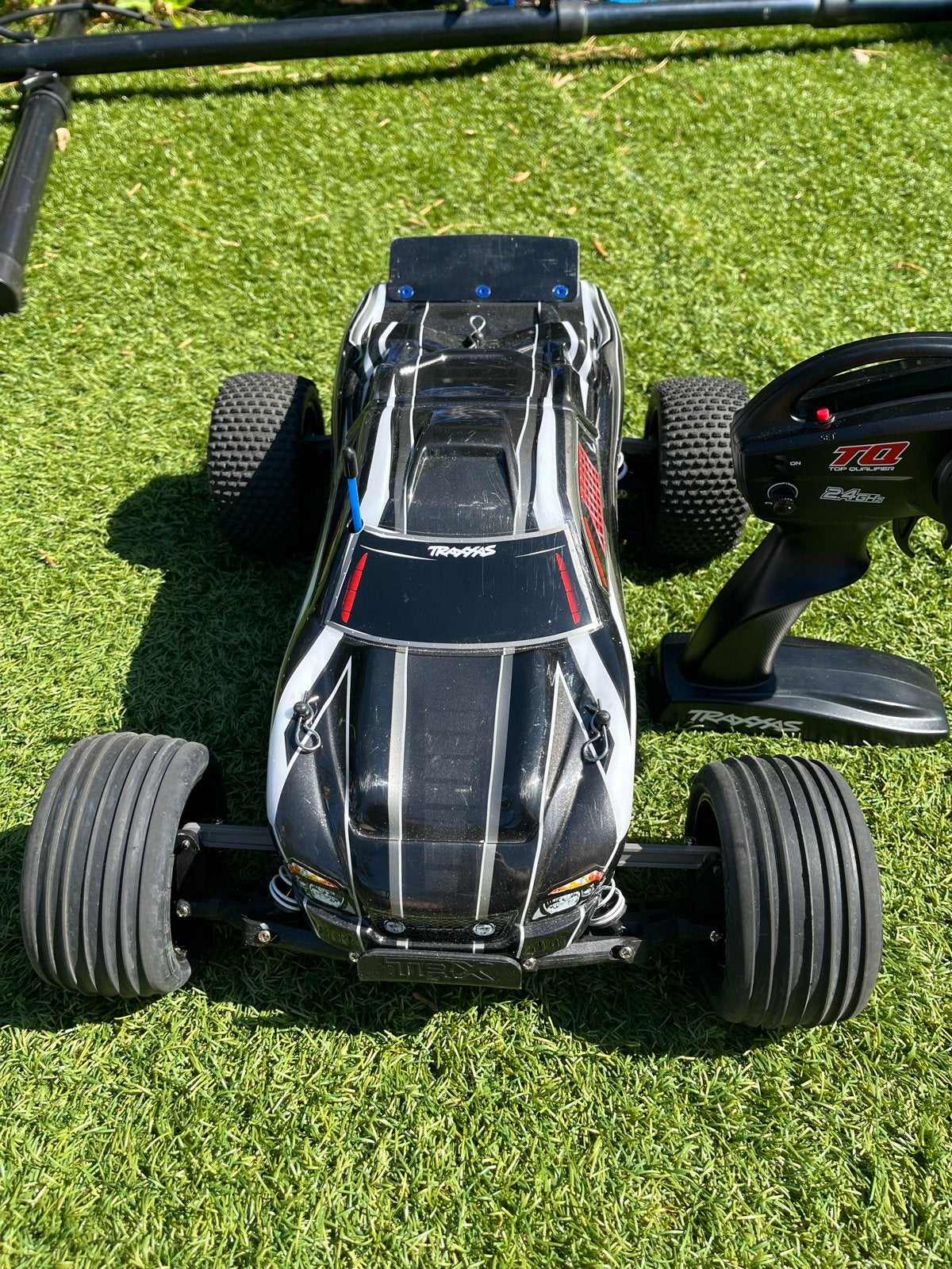 Traxxas Rustler 2wd RC Auto, Elektro, Gebruikt, Auto offroad, Ophalen of Verzenden
