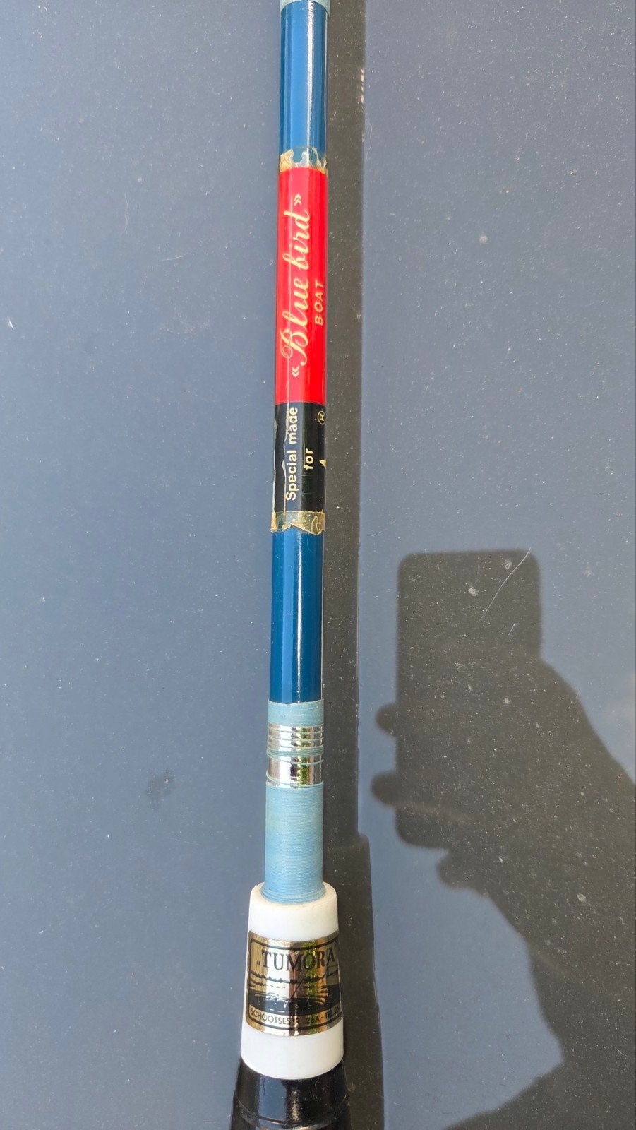 Vintage DAM Blue Bird boothengel, Ophalen of Verzenden, Werphengel