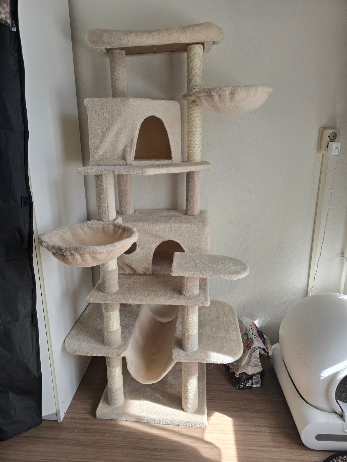 Krabpaal ca 160cm hoog, Ophalen, Gebruikt, Krabpaal