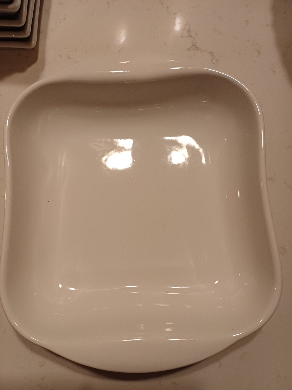 Vivo Villeroy & Boch Ovenschaal Wit, Vivo, Keramiek, Ophalen of Verzenden, Schaal of Schalen