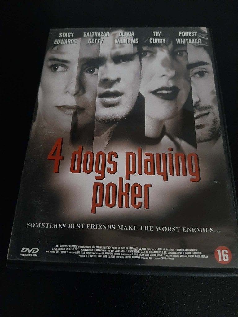 4 Dogs playing poker, Stacy Edwards, Olivia Williams!, Vanaf 16 jaar, Nederlands, Overige genres, Ophalen of Verzenden