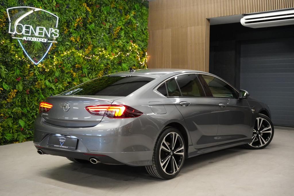 Opel Insignia 1.6 Turbo Automaat OPC Line CarPlay Camera, Auto's, Opel, 730 kg, Gebruikt, 4 cilinders, Leder en Stof