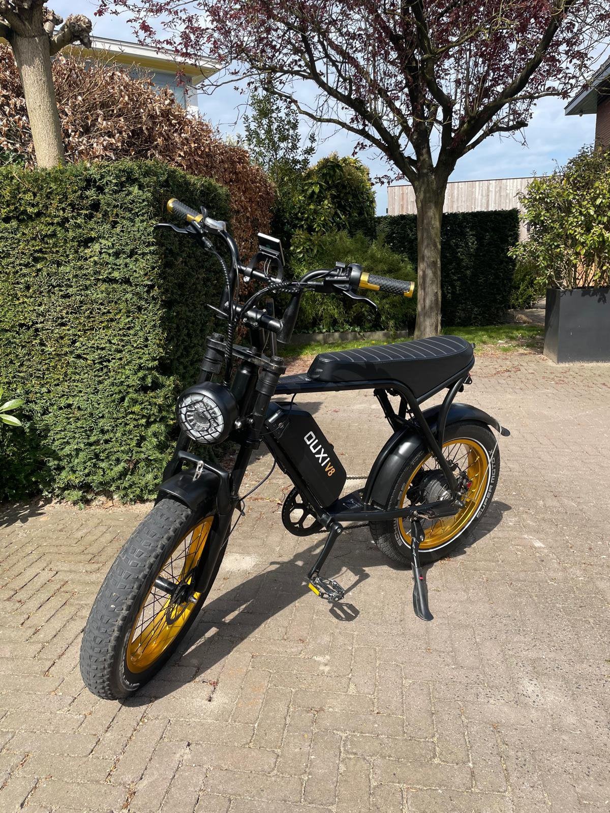 Stoere V8 Ouxi Fatbike - gebruikt maar heel mooi, Overige merken, Ophalen of Verzenden, Zo goed als nieuw, Minder dan 47 cm