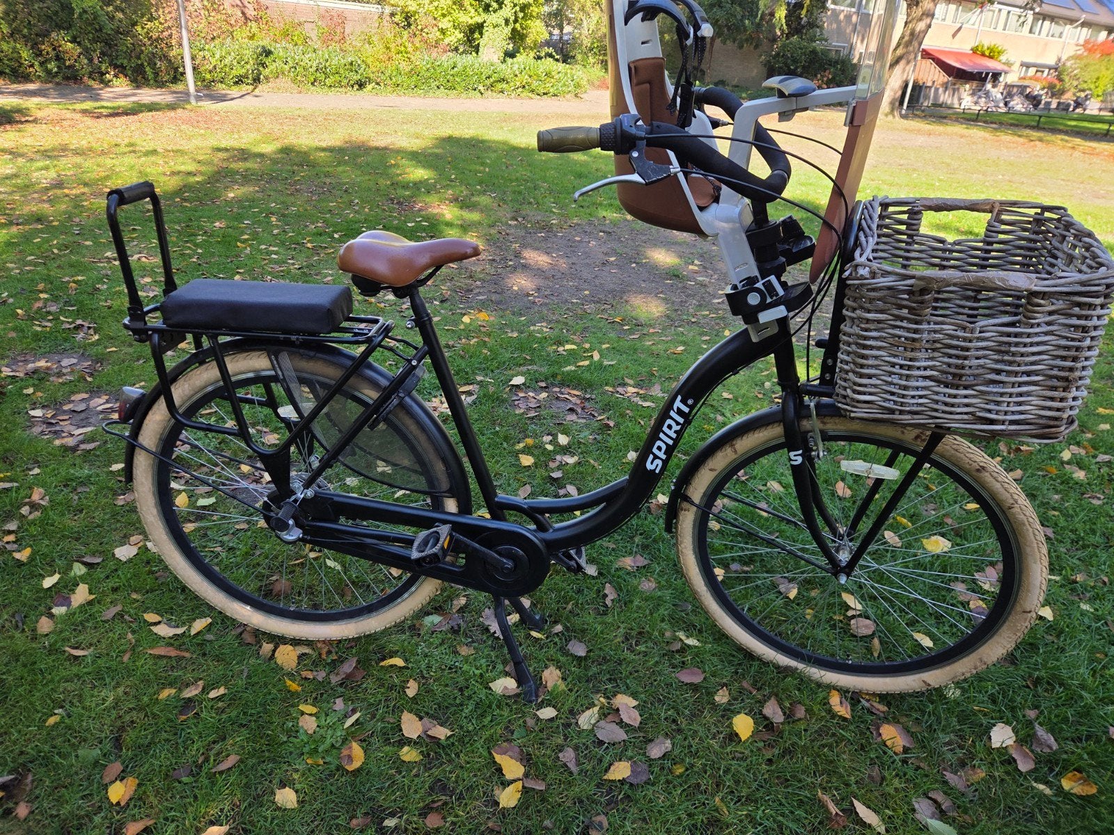 spirit moederfiets, Dubbele standaard, 1 zitje, Ophalen, Overige merken