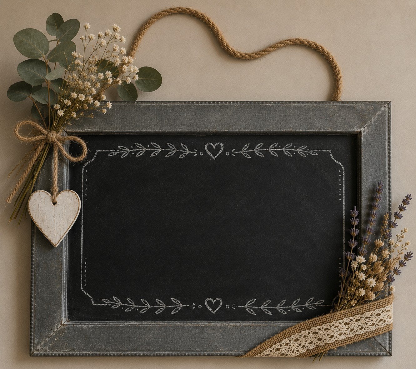 Brocante krijtbord, Ophalen of Verzenden