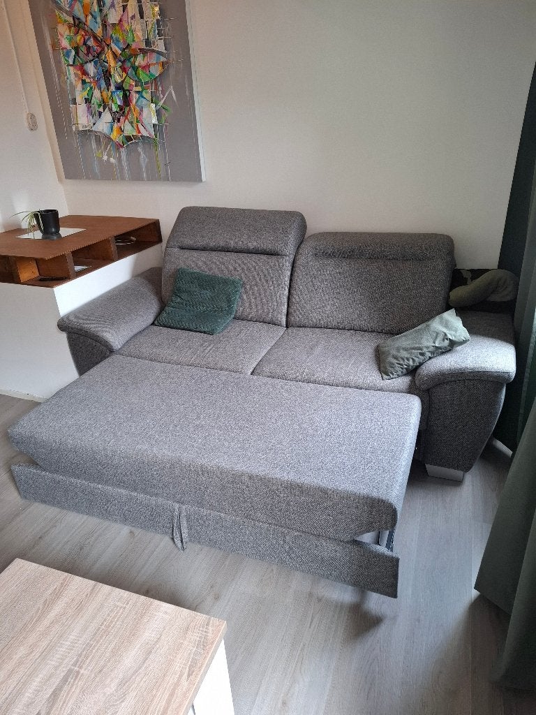 Bankstellen combi, Ophalen, Gebruikt, Tweepersoons, 75 tot 100 cm