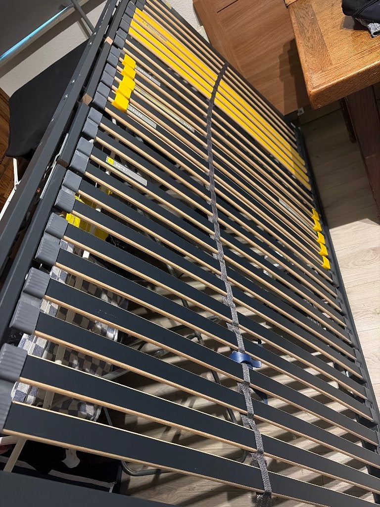 Elektrisch lattenbodem bed te koop, Ophalen, Gebruikt