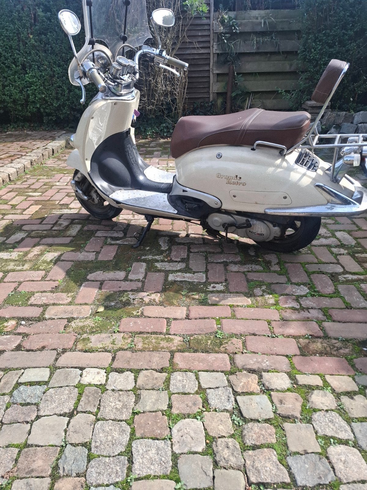 benzhou retro scooter, Ophalen, Gebruikt, Benzine, Overige merken