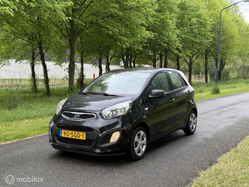 Kia Picanto 1.2 CVVT Comfort Pack*NAP*AIRCO*ELEK. RAMEN, Voorwielaandrijving, Euro 5, Gebruikt, 4 cilinders
