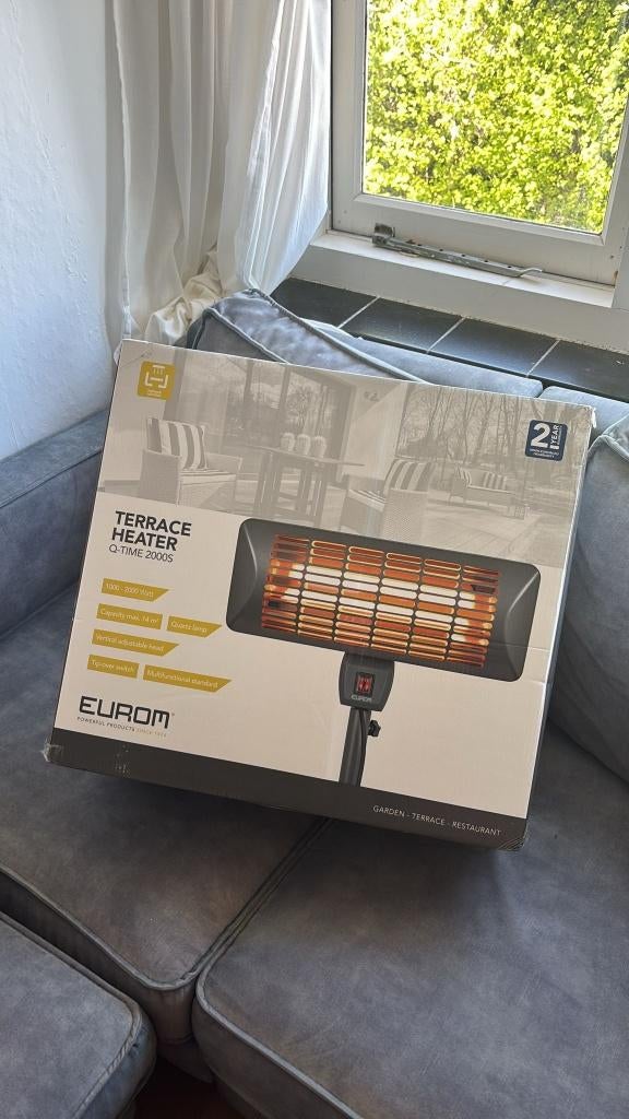 Terrasverwarmer, Ophalen, Zo goed als nieuw, Elektrisch