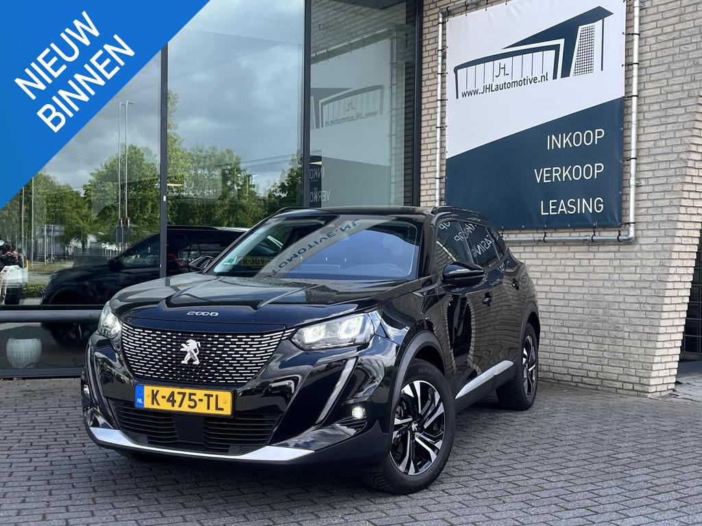 Peugeot 2008 1.2 Allure*CARPLAY*ACC*LANE-ASS*NAVI*CAM*ECC*HA, Auto's, Gebruikt, 1199 cc, Leder en Stof, Zwart