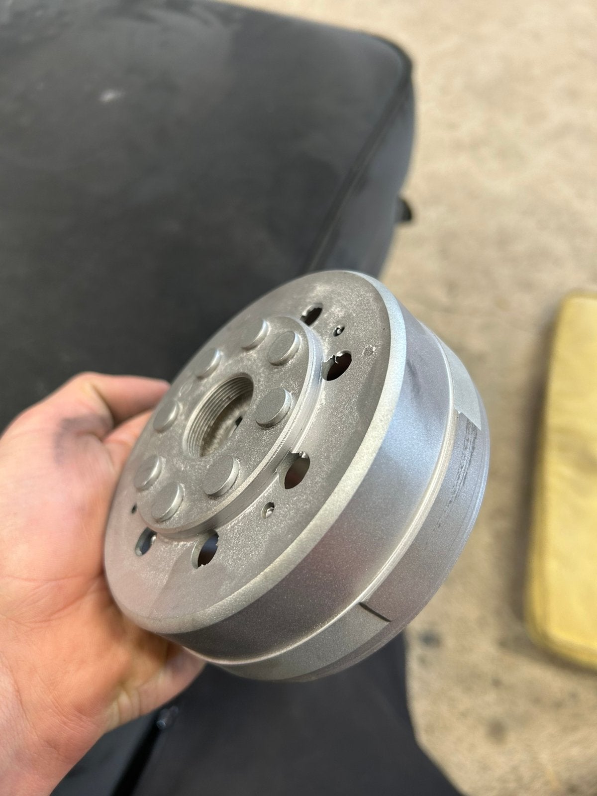 5. Afgedraaid LC vliegwiel piaggio 125-180, Motoren, Tuning en Styling, Ophalen of Verzenden