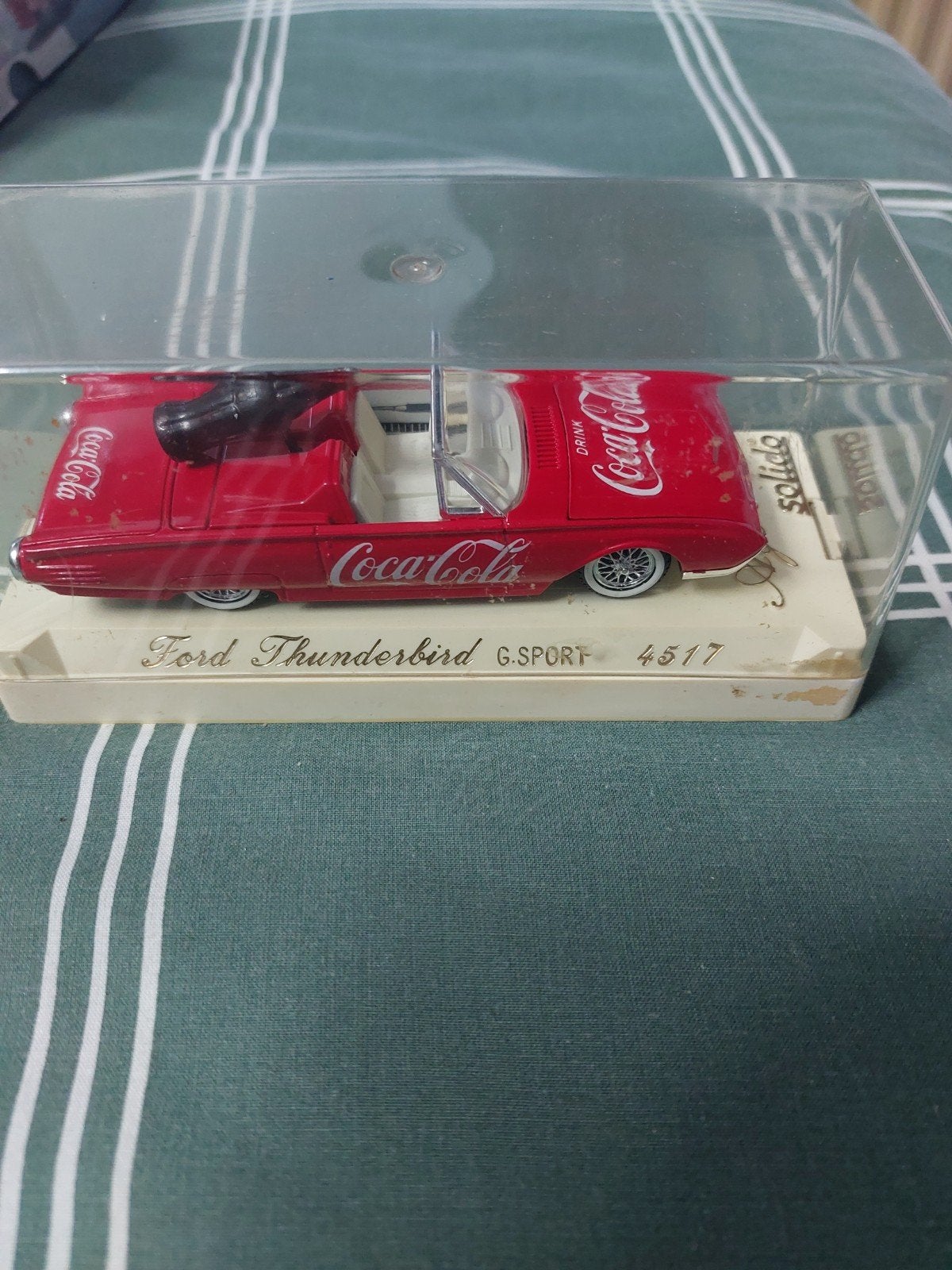 Solido Ford Thunderbird Coca-Cola Modelauto, Ophalen of Verzenden, Zo goed als nieuw, Auto's